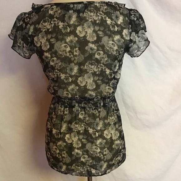 Retro Y2K gothic roses summer top - Picture 13 of 13